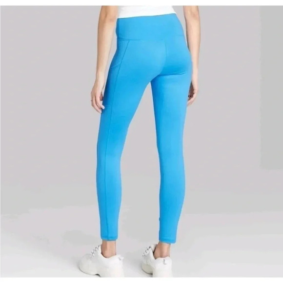 *Final Price* Wild Fable High-Waisted Ultra Soft Blue Leggings (XS) NWT - Picture 2 of 5
